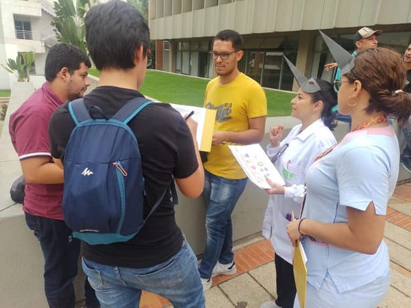 Estudiantes UIS promueven campaña antidengue 'Juntos podemos derrotarlo'