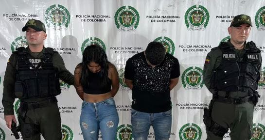 Pareja miembro del Clan del Golfo fue capturada en Magdalena Medio