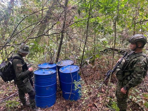 Duro golpe a los narcolaboratorios del ELN