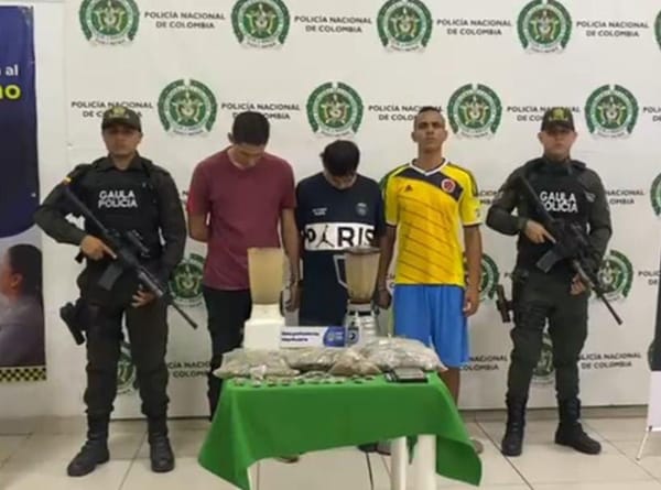 Hasta la licuadora les incautaron a grupo de jíbaros en Floridablanca
