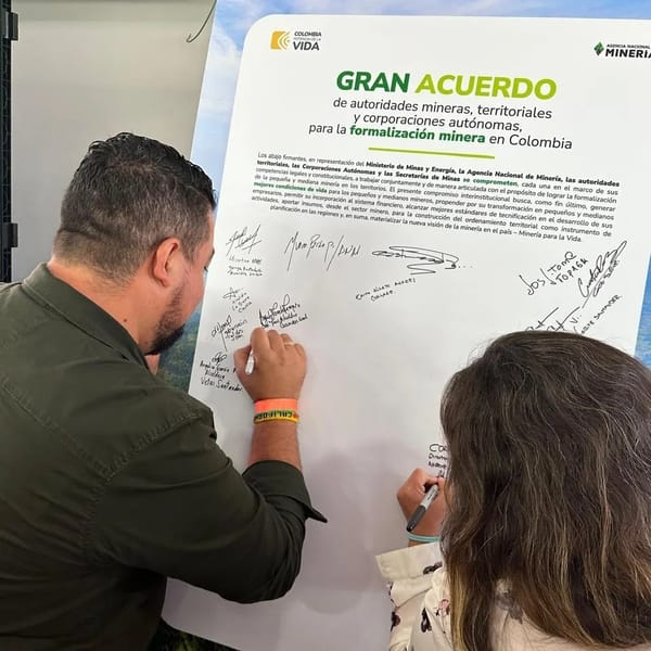 Alcalde de California encabezó histórico pacto por la formalización minera