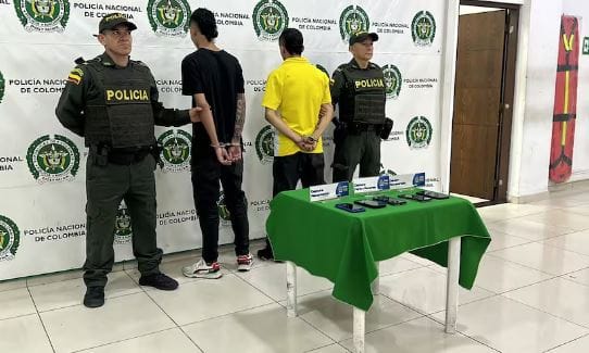 Jovencitos fueron capturados tras robar a un niño en Floridablanca