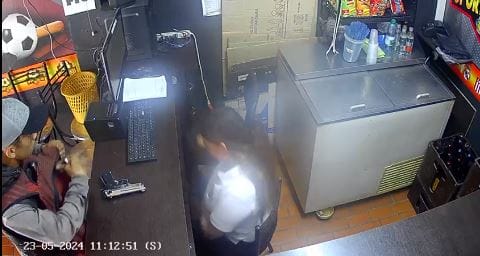 Con pistola en mano robaron restaurante en Piedecuesta