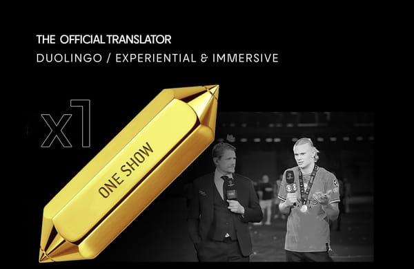 Colombiano ganó oro en festival publicitario de Nueva York