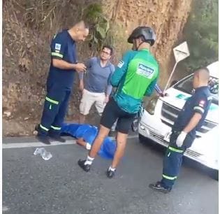 Un paro cardíaco habría fulminado la vida de ciclista en Bucaramanga