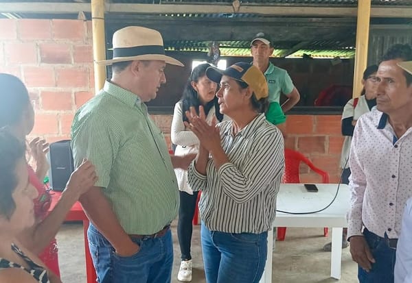 Administración de Vélez fortalece vínculos con el corregimiento San Pedro