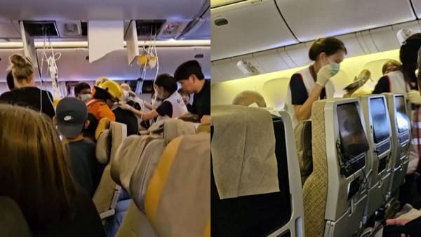 Un muerto y varios heridos deja turbulencia de un vuelo que cubría la ruta de Londres a Singapur