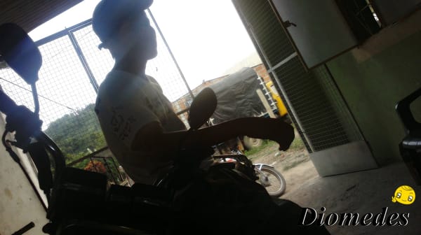 Diomedes García fue el motorizado fallecido en Chimitá