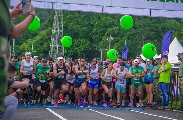 Este domingo habrá cierres viales por Media Maratón en Floridablanca
