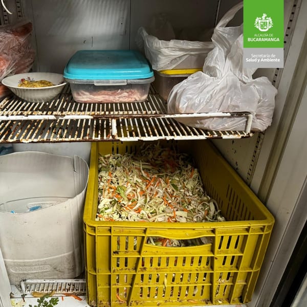 Secretaría de Salud de Bucaramanga cerró restaurante por faltas de salubridad