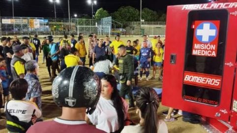 Veterano murió durante torneo de fútbol en Barrancabermeja