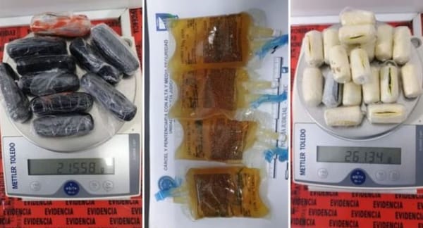 En sus partes íntimas encaletaban 'encomiendas' para Cárcel de Palogordo