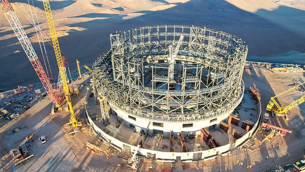 Chile construye el telescopio más grande del mundo en el desierto de Atacama