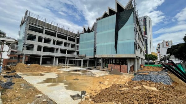 El edificio de la Facultad de Salud UIS llega al 87% de avance