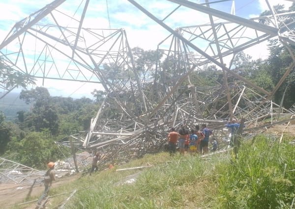 Tragedia en San Vicente de Chucurí: Caída de torre eléctrica deja un muerto y cuatro heridos