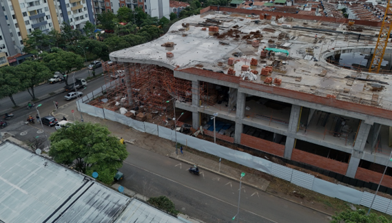 Restricciones de tráfico en barrio Fontana por trabajos en el Centro Comercial Único