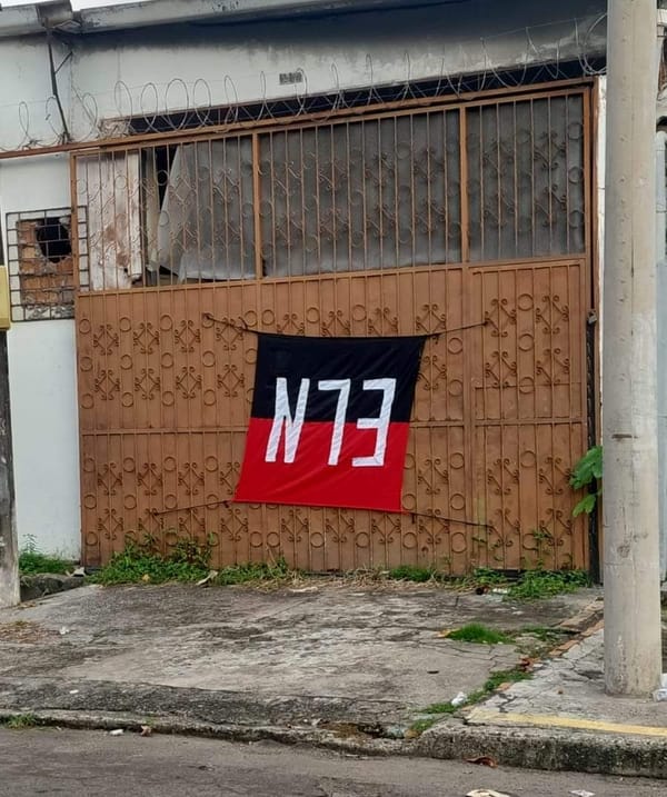 ELN habría puesto banderas en Barrancabermeja