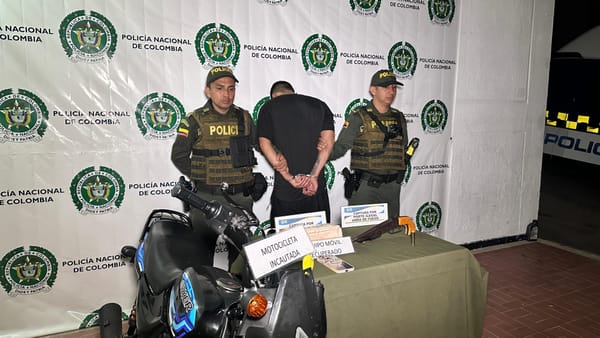 Al raponero 'Joel' lo sorprendieron armado en Bucaramanga