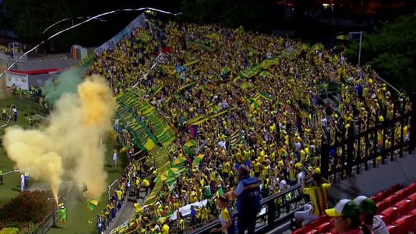 Preparativos de seguridad para el partido del Atlético Bucaramanga vs Carabobo
