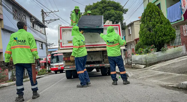 Conozca el plan semanal de recolección de inservibles en Floridablanca