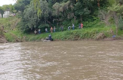 En aguas del río Chicamocha hallaron a joven desaparecido