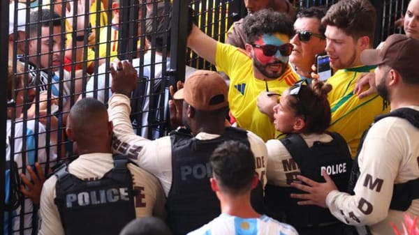 Conmebol evalúa sanciones por desórdenes en final de Copa América 2024