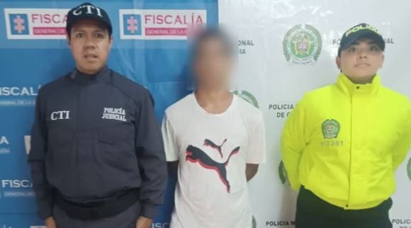 Capturado por golpear a su hijastra en San Vicente de Chucurí