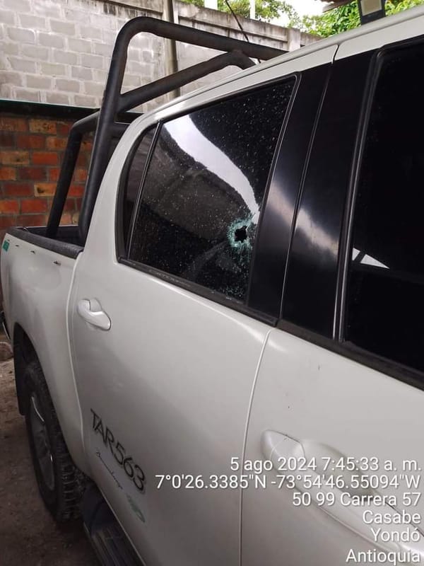 Funcionarios de Ecopetrol fueron baleados en Campo Casabe