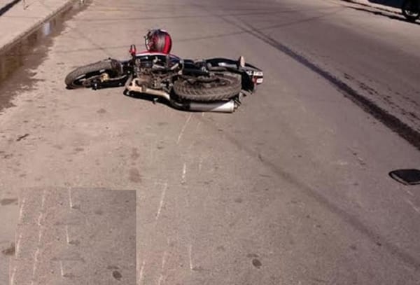 Motorizado se estrelló la vida en 'La Virgen' al Norte de Bucaramanga