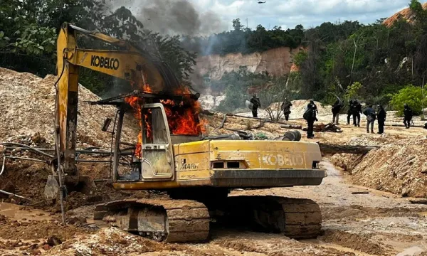 Minas ilegales fueron desmanteladas en Sur de Bolívar
