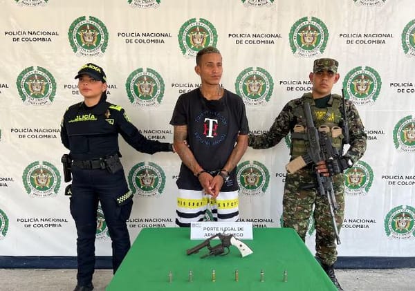 Peligroso sicario terminó preso en Barrancabermeja