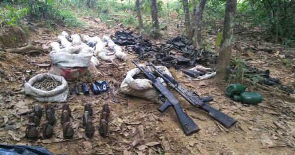 Hallazgo de caleta con fusiles podría haber generado extorsiones en el Carmen de Chucurí y