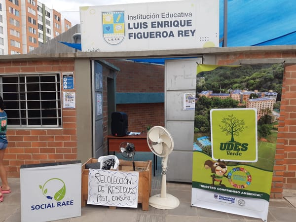 Jóvenes de Piedecuesta lideran jornada de recolección de residuos posconsumo