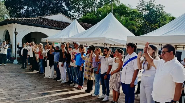Nuevos consejeros culturales de Floridablanca toman posesión en la Casa Paragüitas