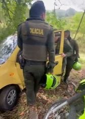 En una accidentada persecución terminó imprudencia de taxista