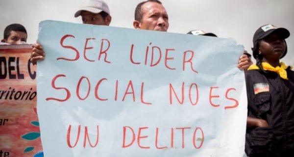 Líderes sociales de Santander claman por mayor protección