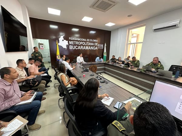 Autoridades de Santander piden garantizar paso de vehículos esenciales durante bloqueos