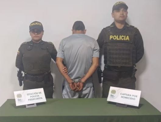 El 'Diablo' tras las rejas por asesino en Piedecuesta