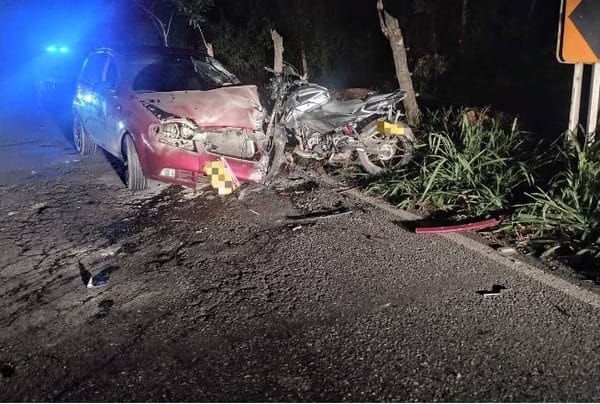 En el HUS falleció motorizado herido en San Alberto