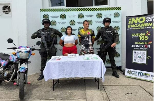 Presuntos disidentes FARC capturados por extorsión