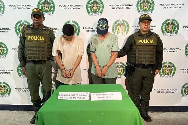 Sicarios cayeron durante su escape en Barrancabermeja
