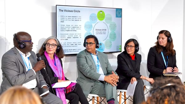 Susana Muhamad propone reconfigurar la arquitectura financiera para enfrentar la crisis climática