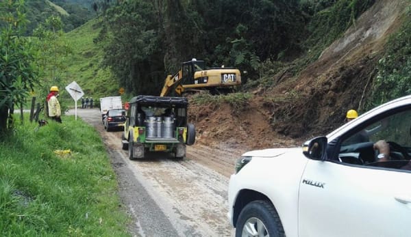 Invías activa plan de emergencia para atender deslizamientos