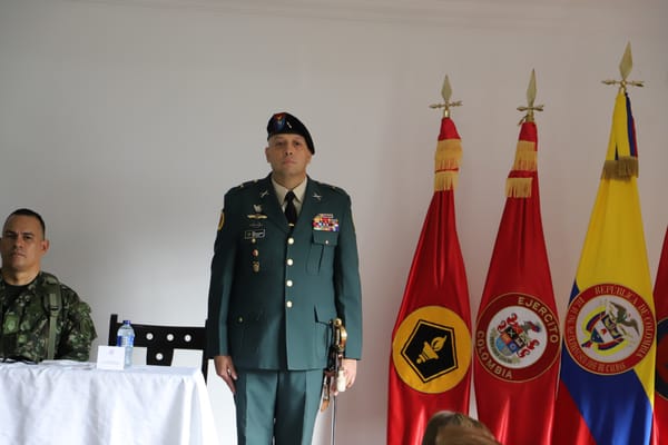 Mayor Ricardo Calderón asumió como nuevo comandante del Gaula Militar en Santander