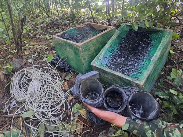 Quinta Brigada del Ejército incautó cargamento explosivo en Río de Oro