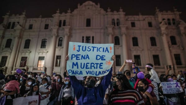 Perú estudia restaurar la pena de muerte tras aumento de violaciones a menores