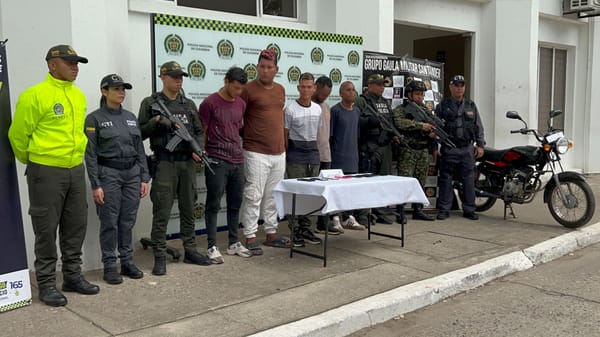 Extorsionaban a empresarios y comerciantes en Santander