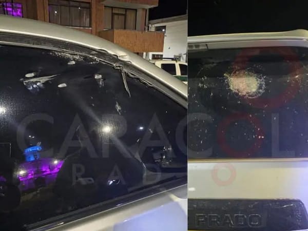 Atacado con disparos el vehículo del Alcalde de Cáchira, Santander