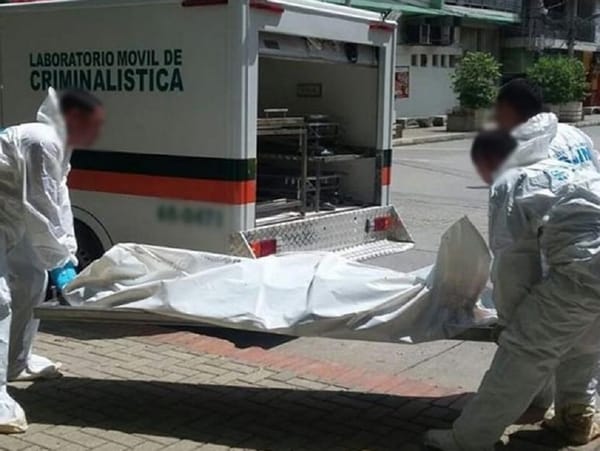 Asesino persiguió a su víctima por varias cuadras hasta quitarle la vida vida