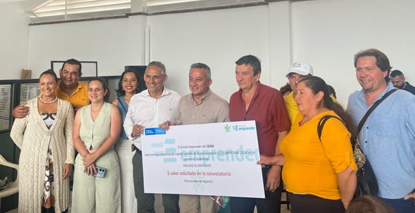 Lanzamiento y entrega de la primera oferta 2024 Fondo Emprender en El Socorro